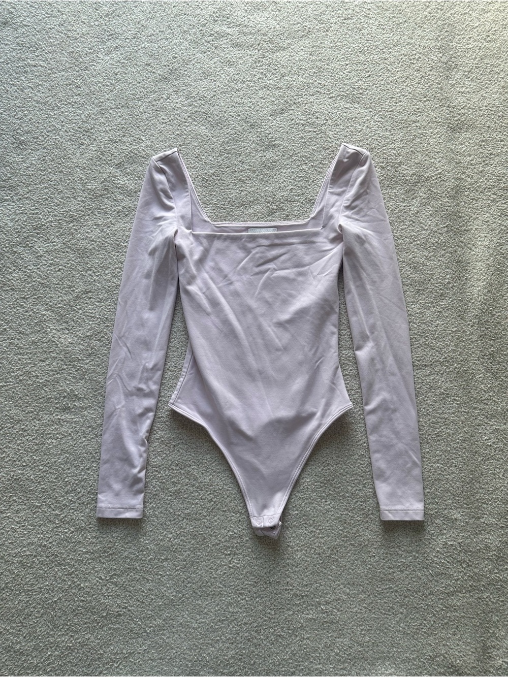 Aritzia Babaton Contour Square neck long sleeve bodysuit